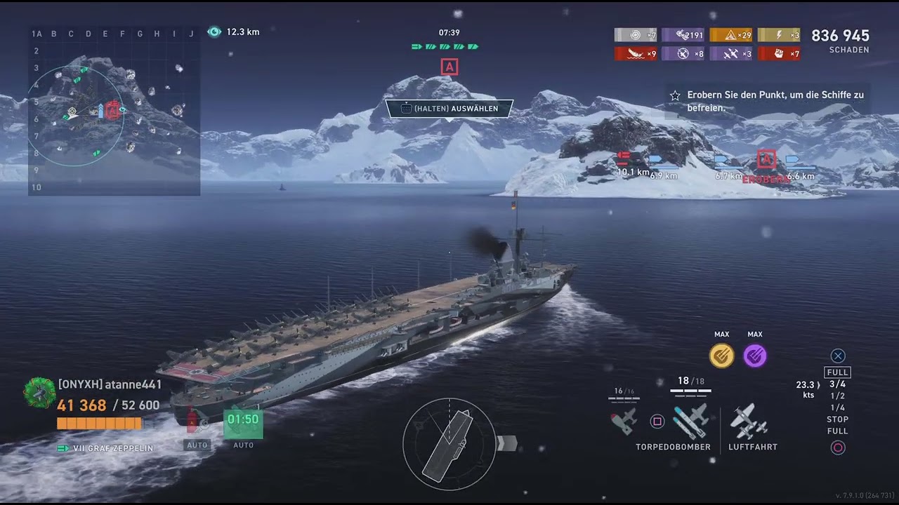World of Warships: Legends | Graf Zeppelin auf Sek in Plätzchendose ( schon älter) | 03.12.2025 DE