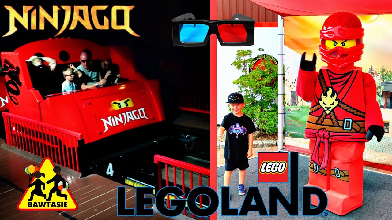 🥷 Strefa NINJAGO i przejazd kolejką NINJAGO THE RIDE w LEGOLAND Billund! 🎢