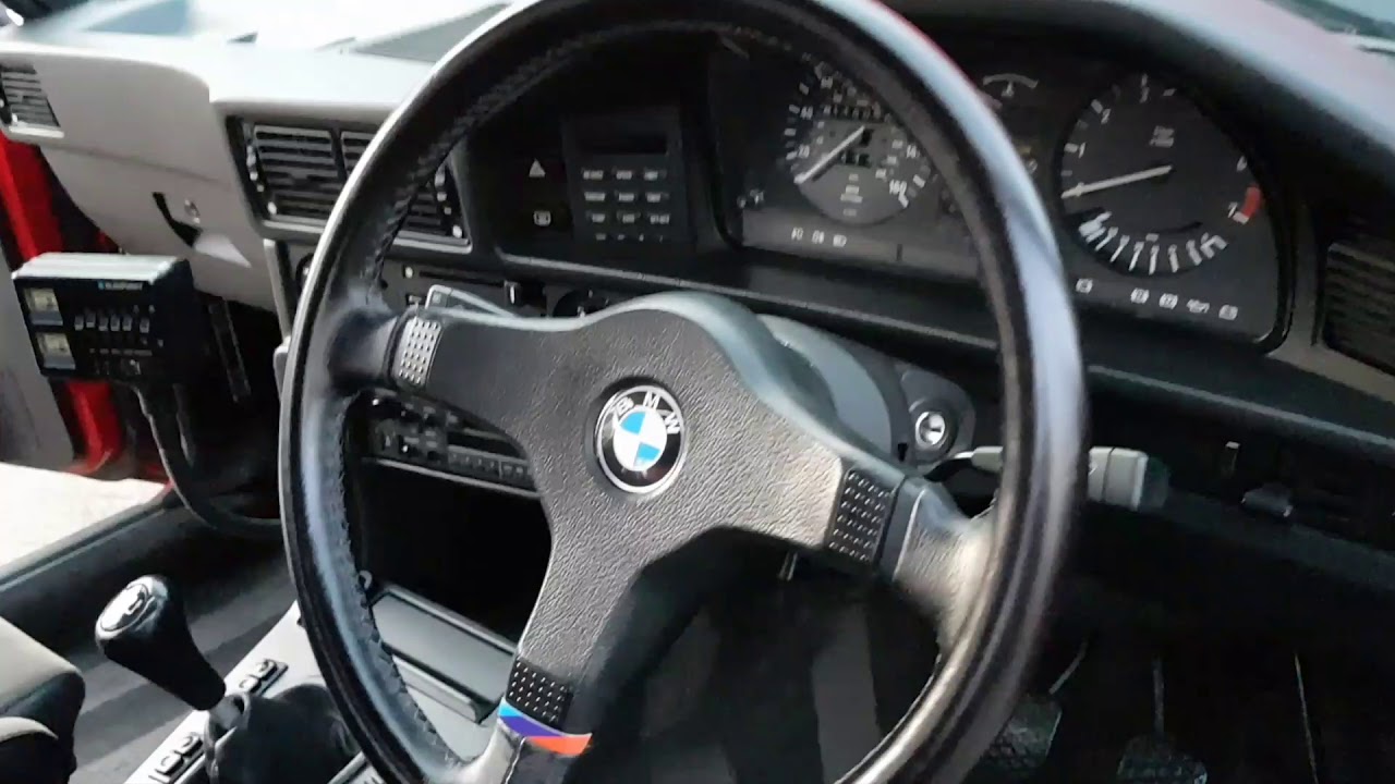 BMW E28 5 Series M535i Manual - Interior etc - oldcolonelcars.co.uk