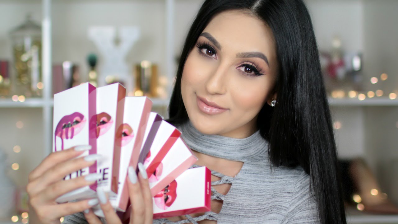 KYLIE JENNER COSMETICS LIP KIT & GLOSSES REVIEW, SWATCHES AND GIVEAWAY! | BEAUTYYBIRD