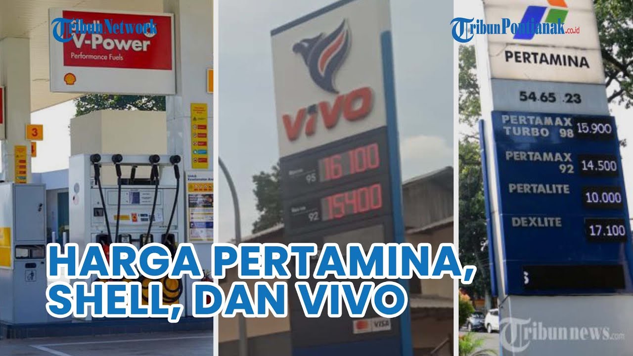 🔴 Perbandingan Harga BBM Pertamina, Shell, dan Vivo di Indonesia