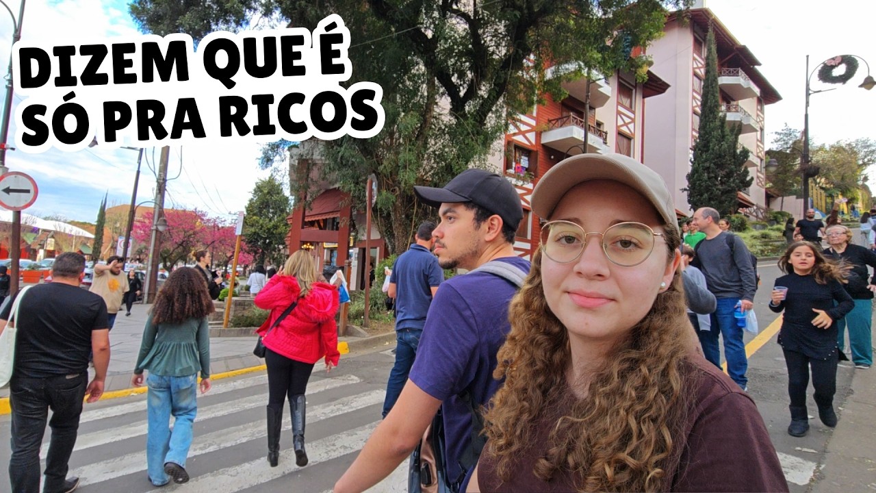 Fomos pra Gramado com pouca grana