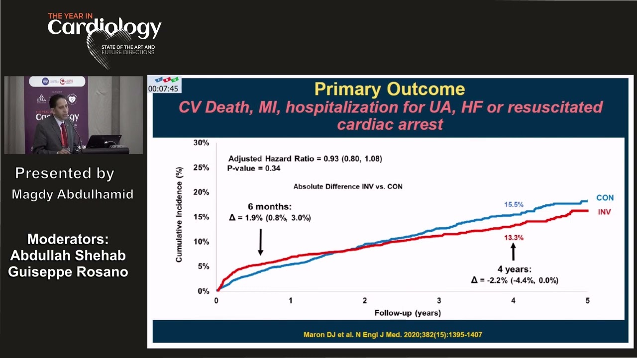 14 Evolving New Challenges as a Result of the ISCHEMIA Trial Magdy Abdulhamid