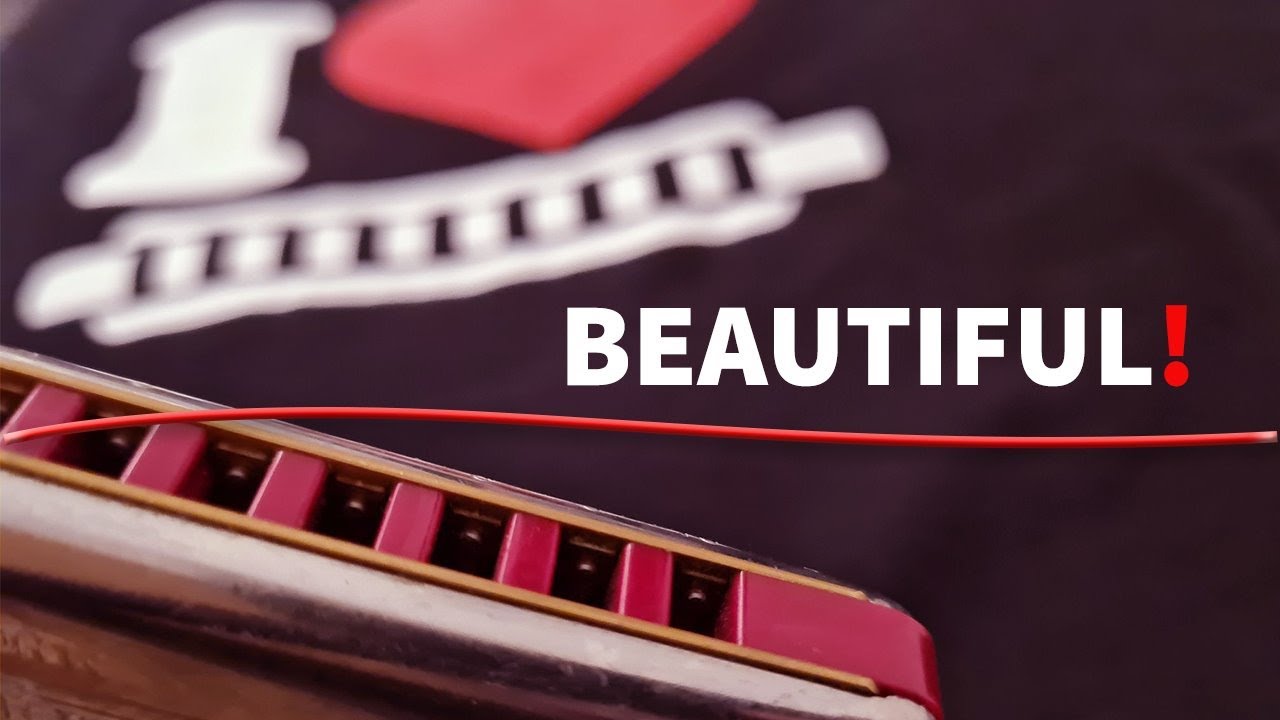 Beautiful blues melody! - HARMONICA TUTORIAL with tabs
