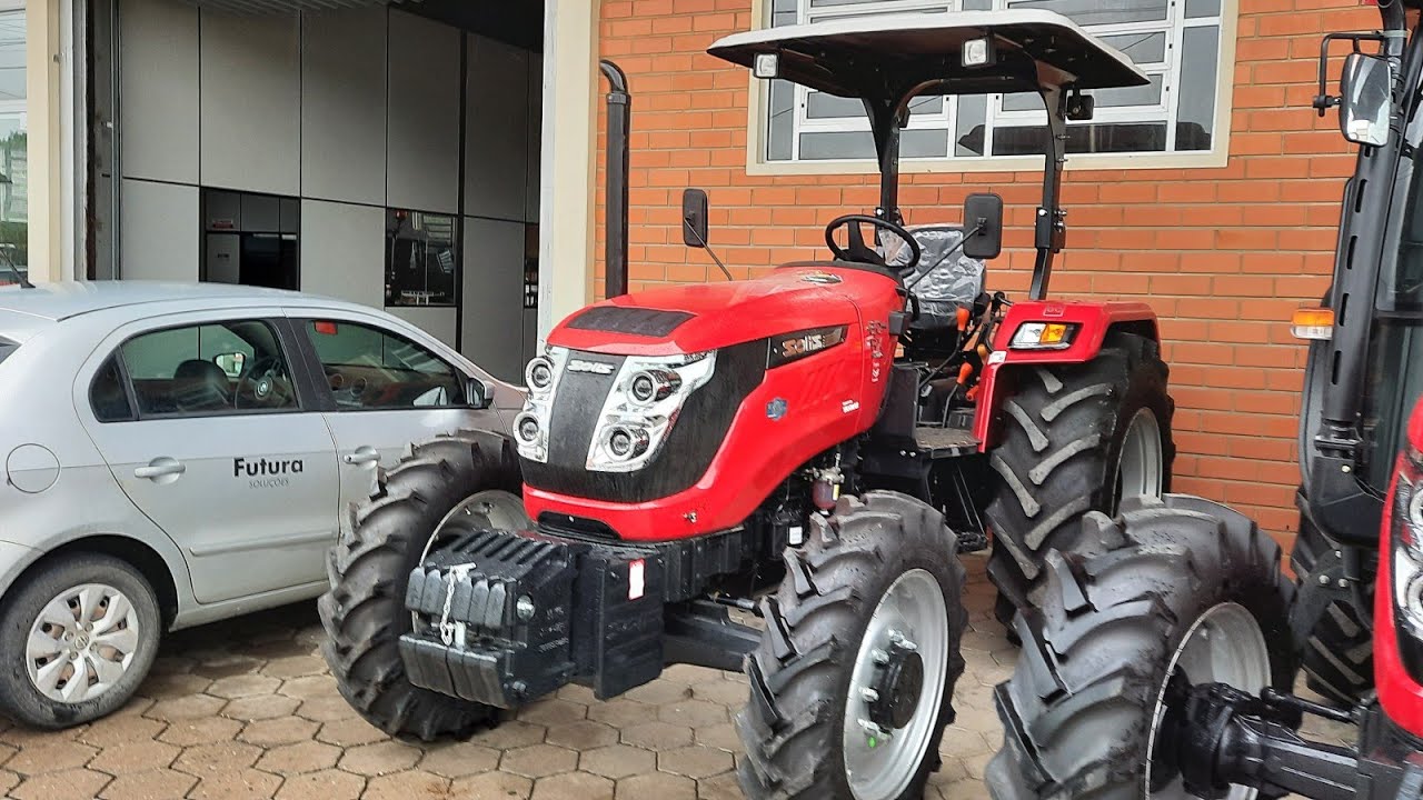Solis Yanmar 60 Turbo uma boa opção pra pequenas Propiedade conheça os detalhe. Imbuia-SC
