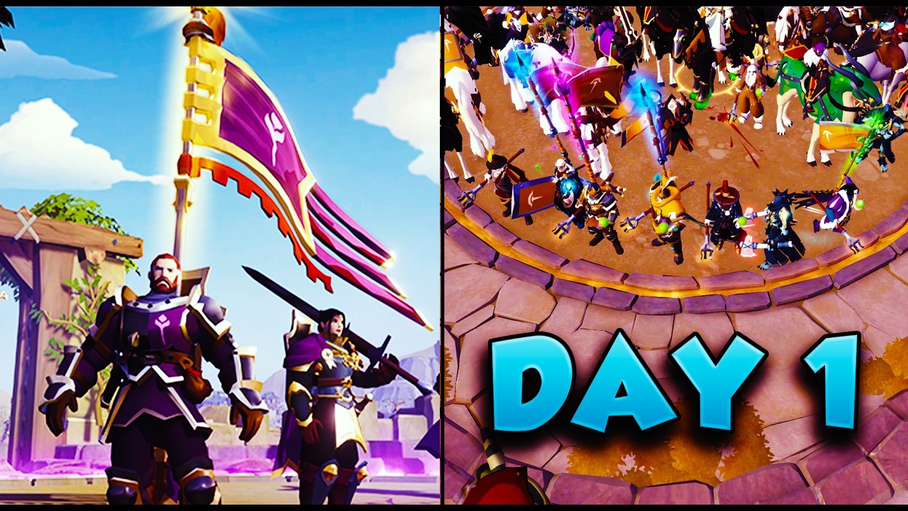 Realm Divided Part II UPDATE - DAY 1 | Albion Online