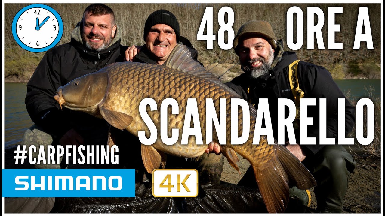48 Ore al Lago di Scandarello - Carpfishing con il Team Tribal Shimano Italia