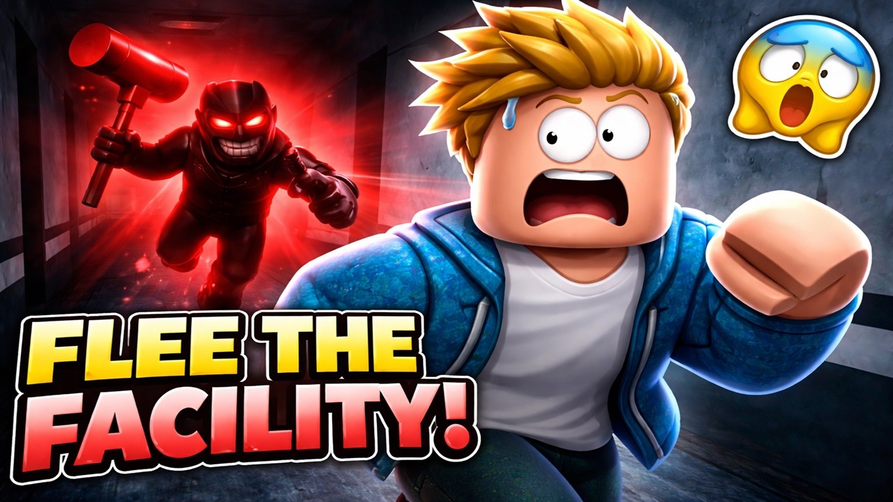 I TRIED ROBLOX FLEE THE FACILITY FOR THE FIRST TIME