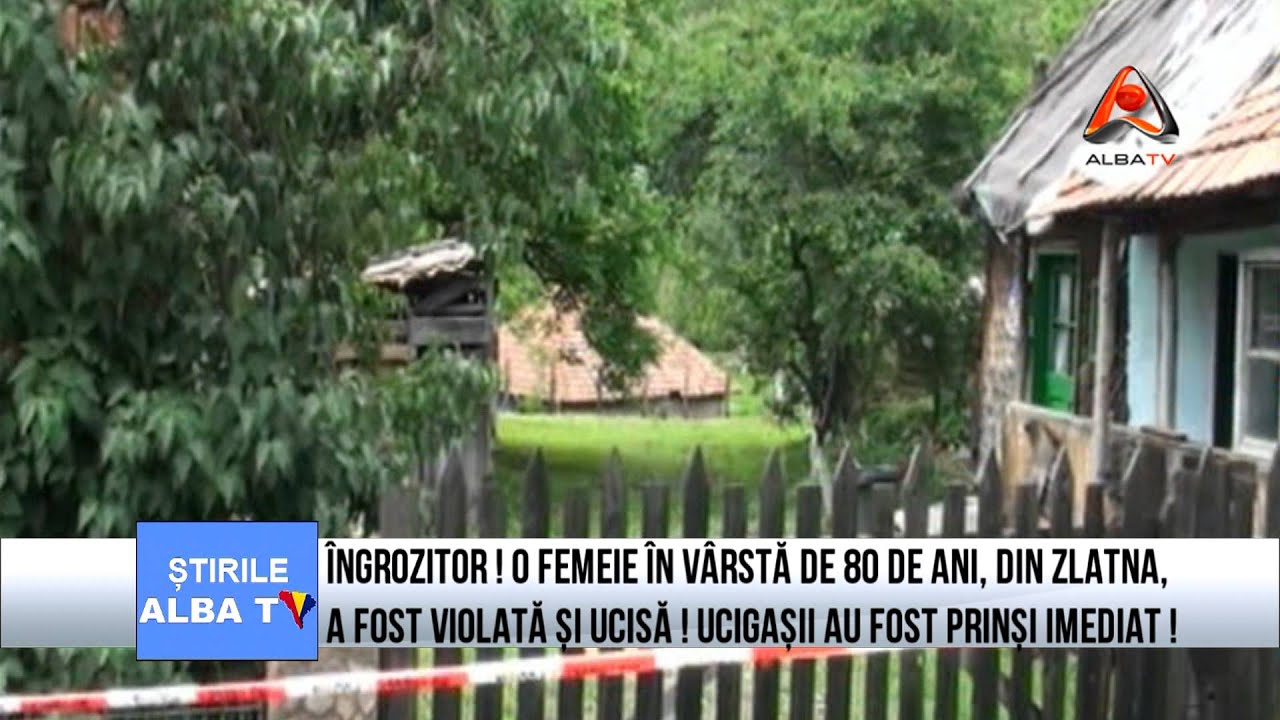 Ingrozitor! O femeie de 80 de ani din Zlatna a fost violata si ucisa! Autorii au fost prinsi!