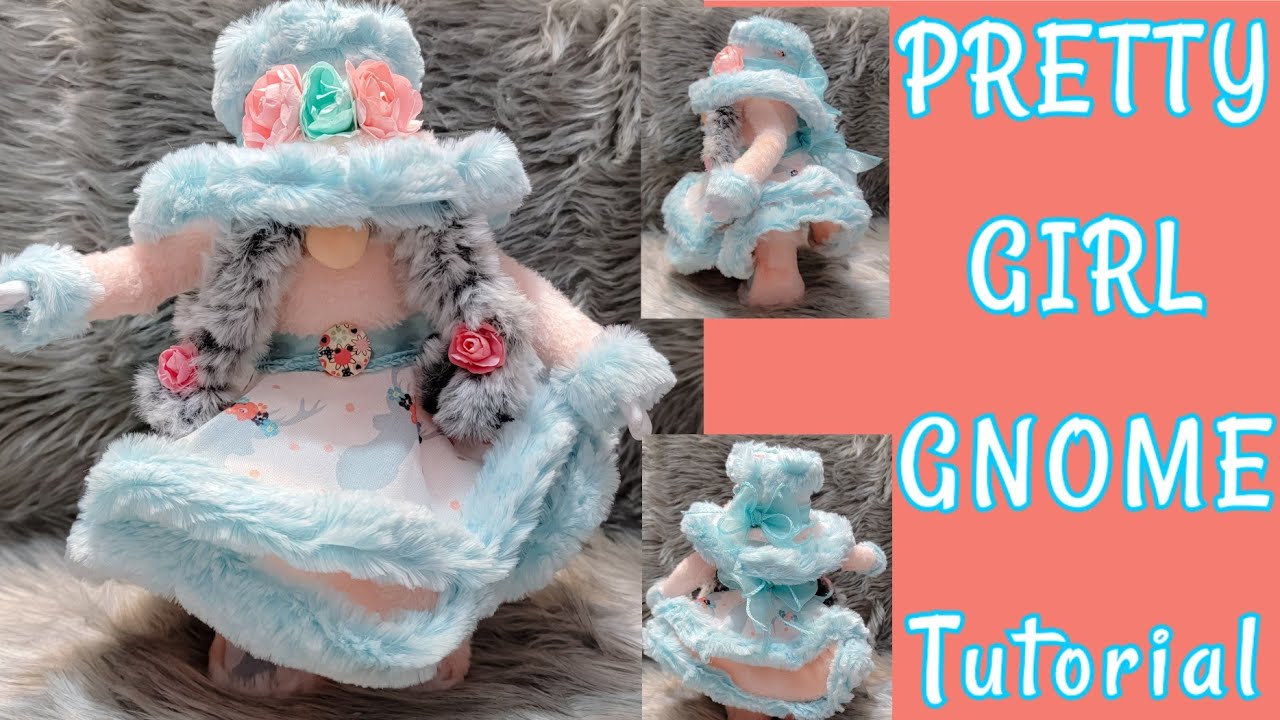 Pretty Girl Gnome (no sew pool noodle)