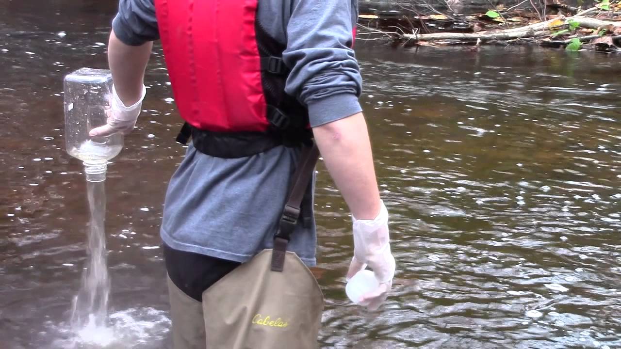 Collecting Water Samples for Mercury Analysis
