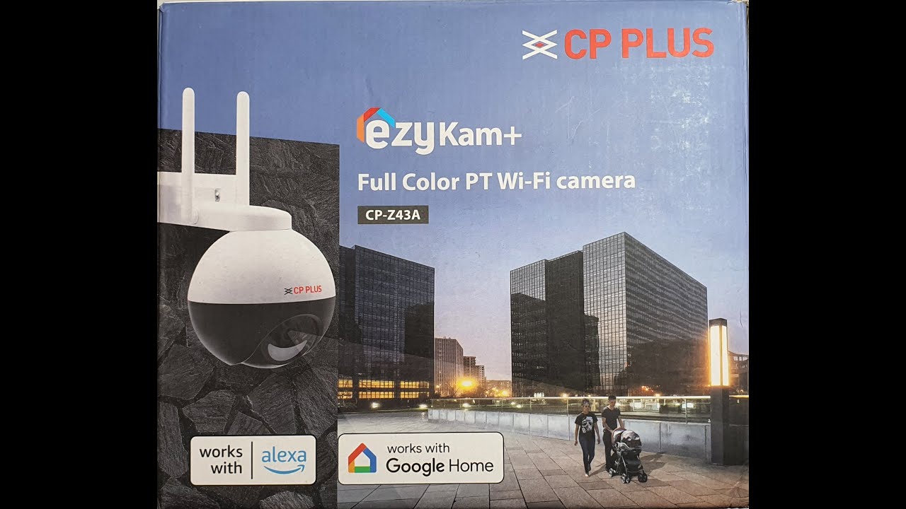 CPPLUS CP-Z43A EZYKAM  FULL COLOUR SETUP