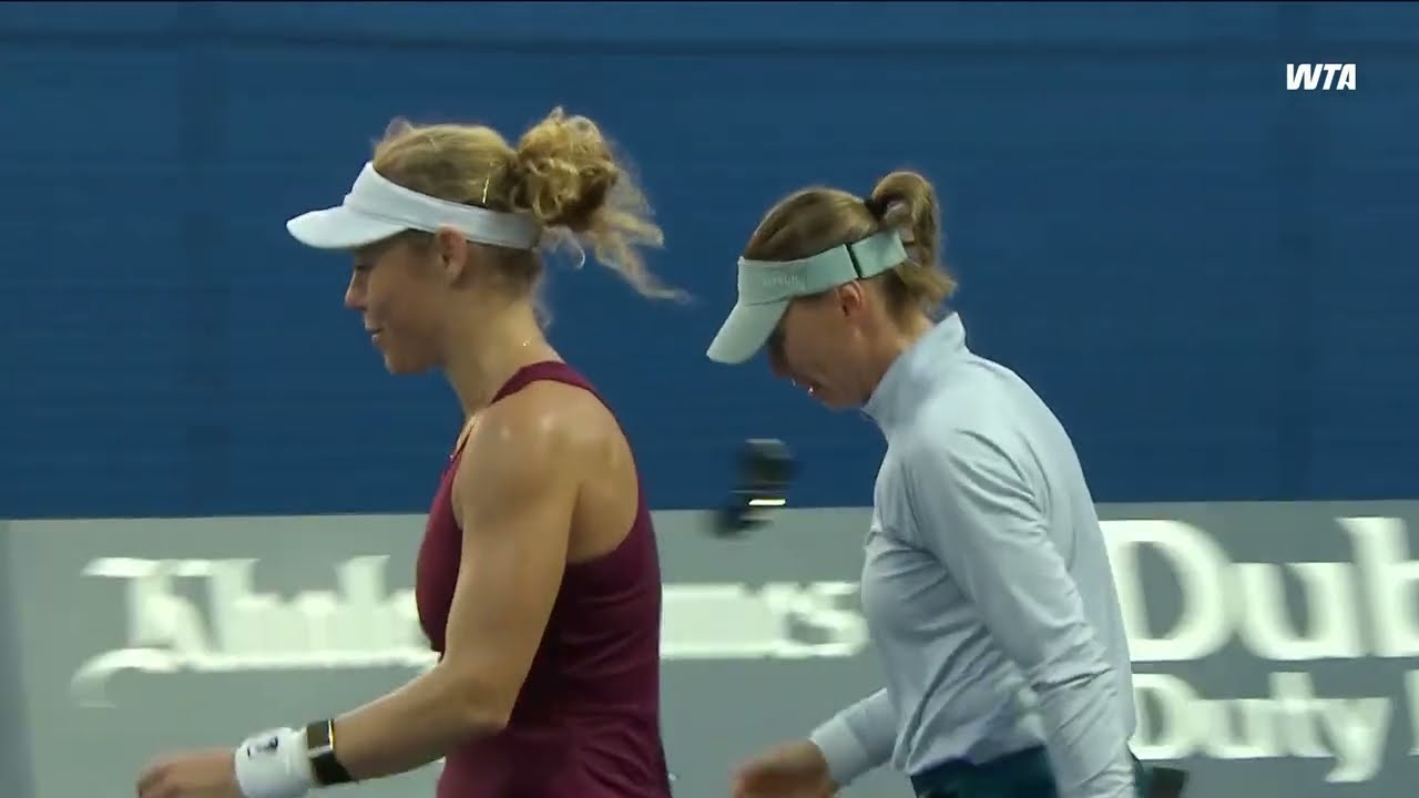 Highlights: Dubai R2 - Zvonareva/Siegemund vs. Errani/Paolini - 2026 Dubai Duty Free Tennis
