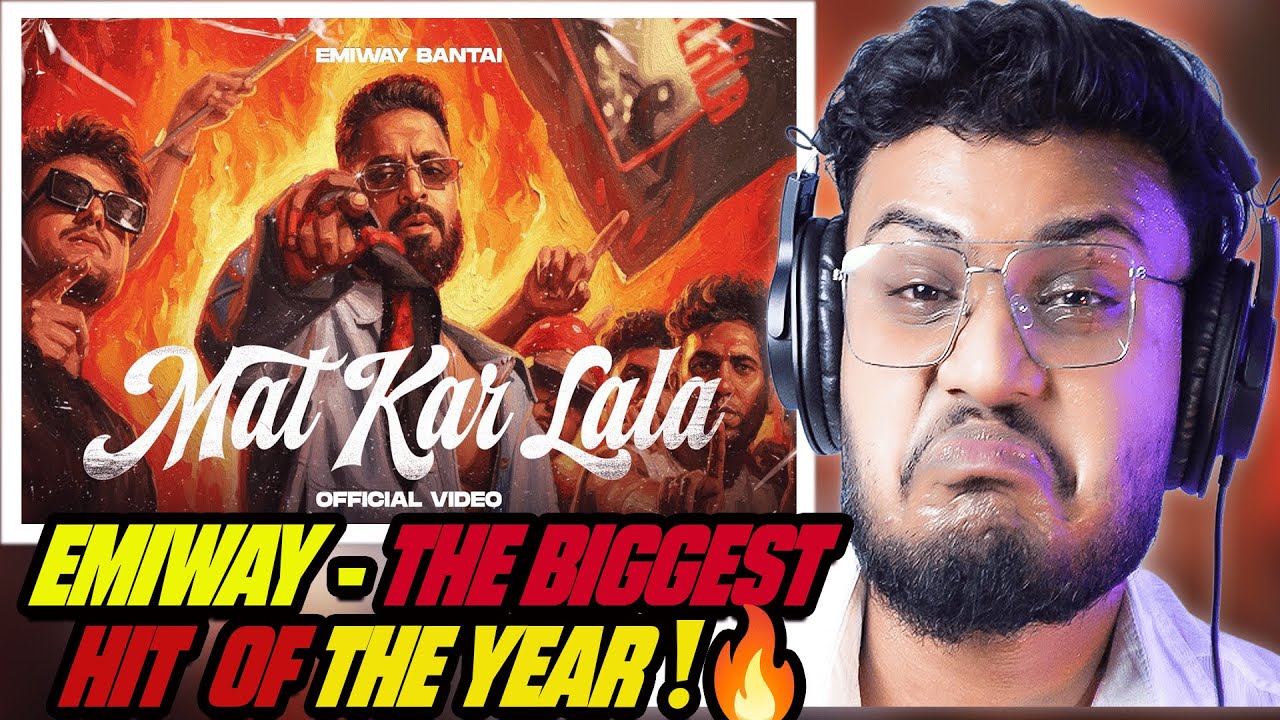 EMIWAY BANTAI - MAT KAR LALA REACTION | FTSTTS || ANIRUDHRA #emiwaybantai #anirudhra #matkarlala