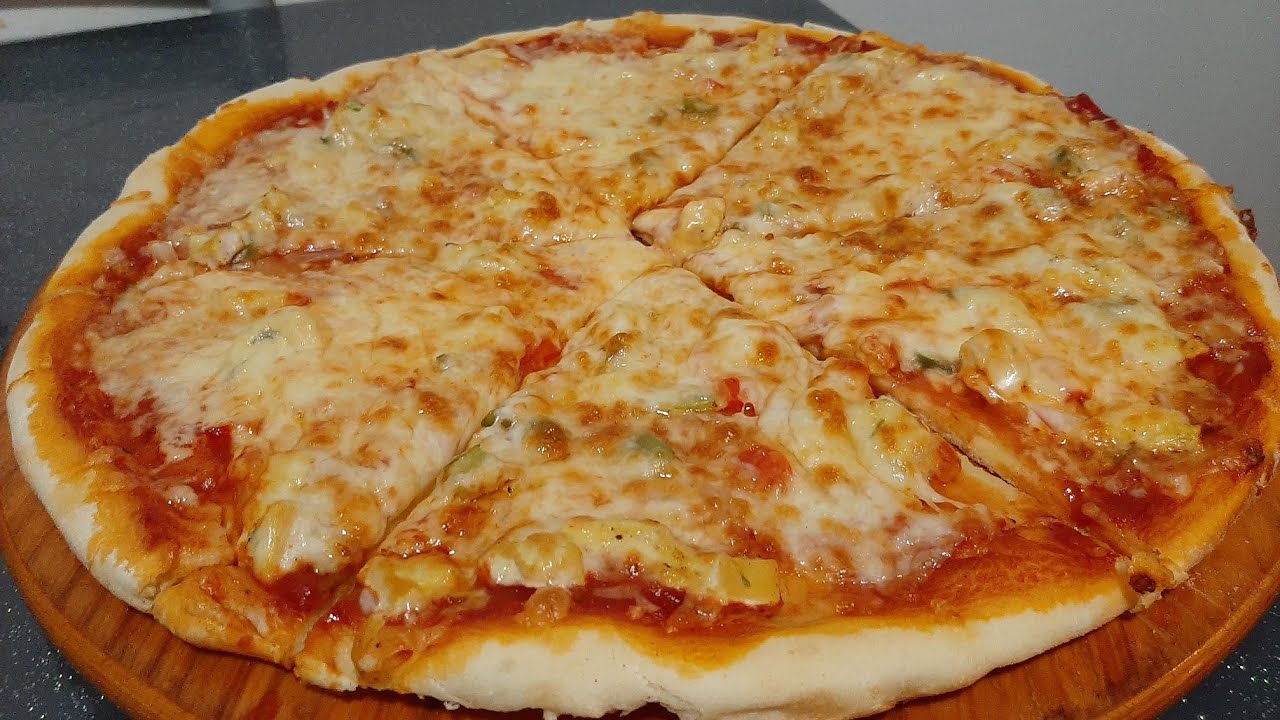Pizza au poulet facile et rapide