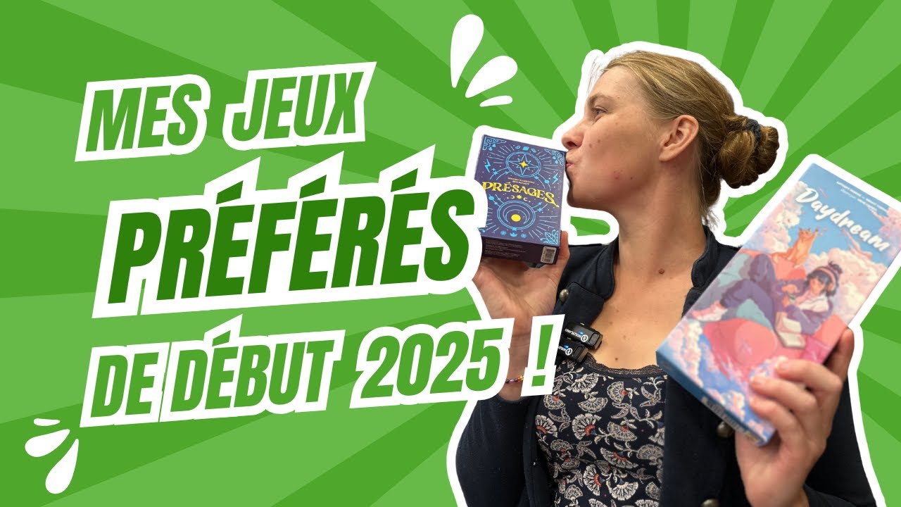 🎲 Top jeux de société 2025 | Mes favoris du moment !