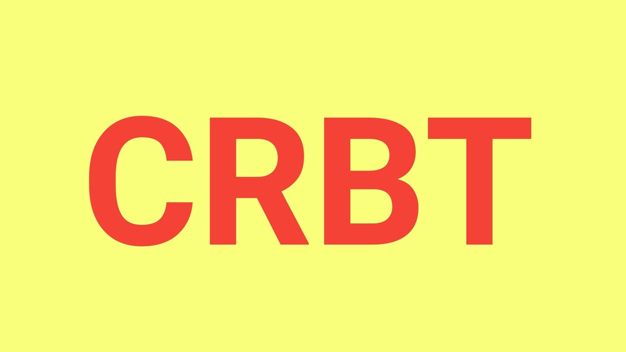 CRBT Full Form || What is the Full Form of CRBT || 