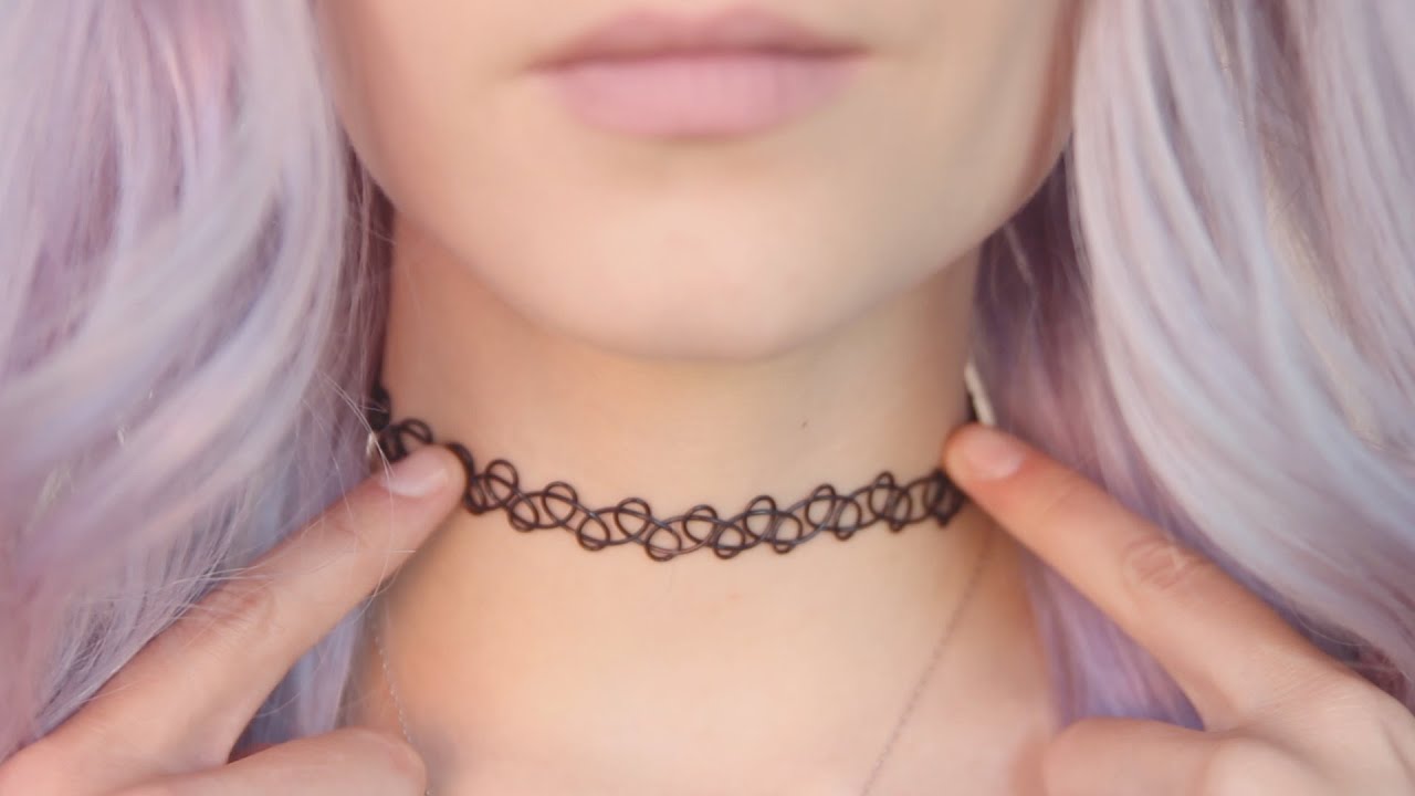 ♡ DIY Tattoo Choker ♡