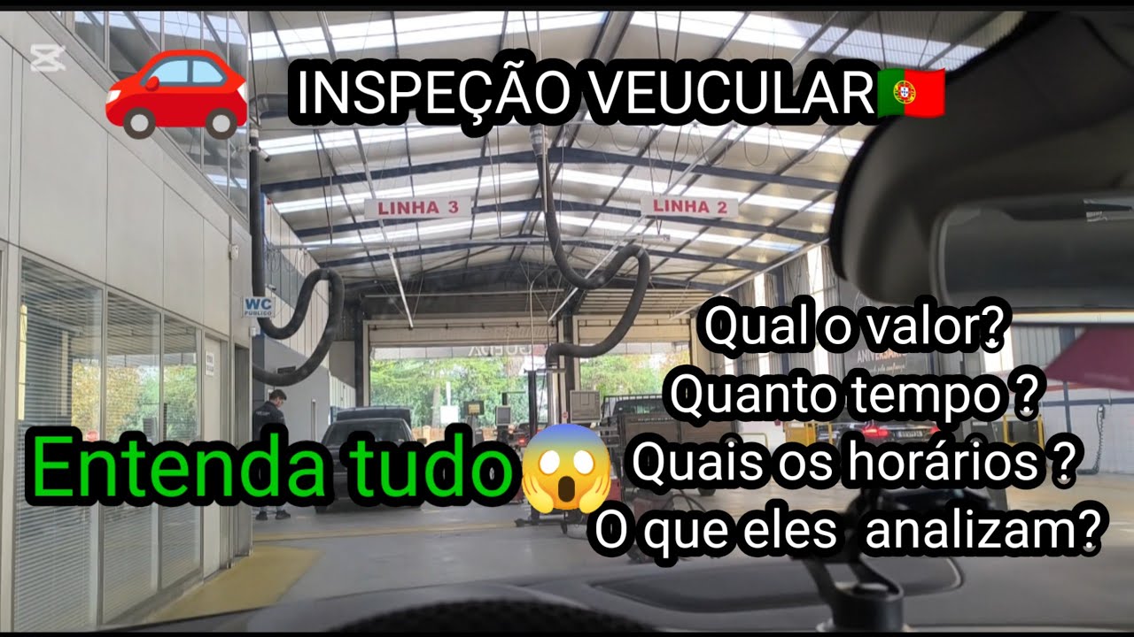 INSPEÇÃO VEICULAR EM PORTUGAL ENTENDA COMO FUNCIONA NA PRÁTICA 🇵🇹#inspecao#portugal #realidade