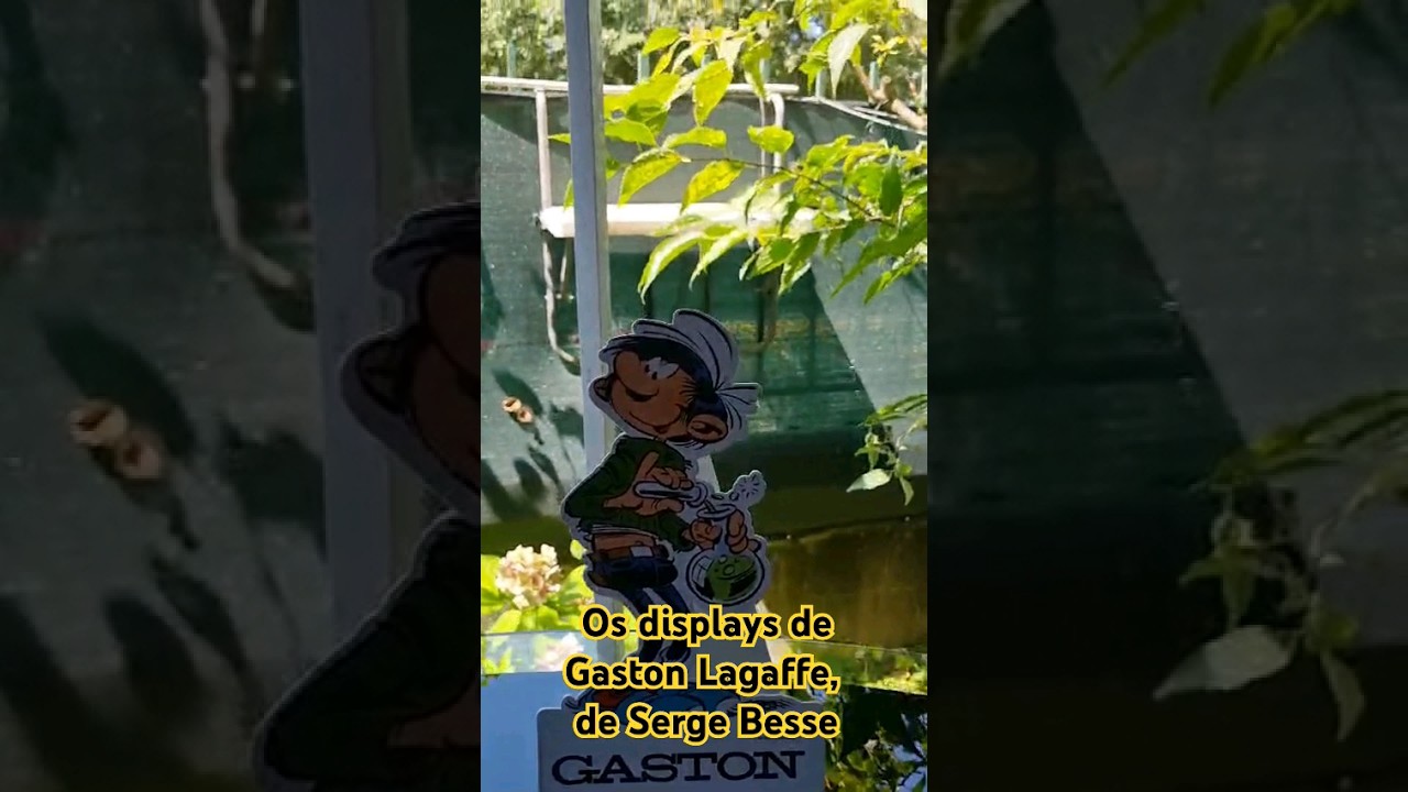 Os displays de Gaston Lagaffe, de Serge Besse 