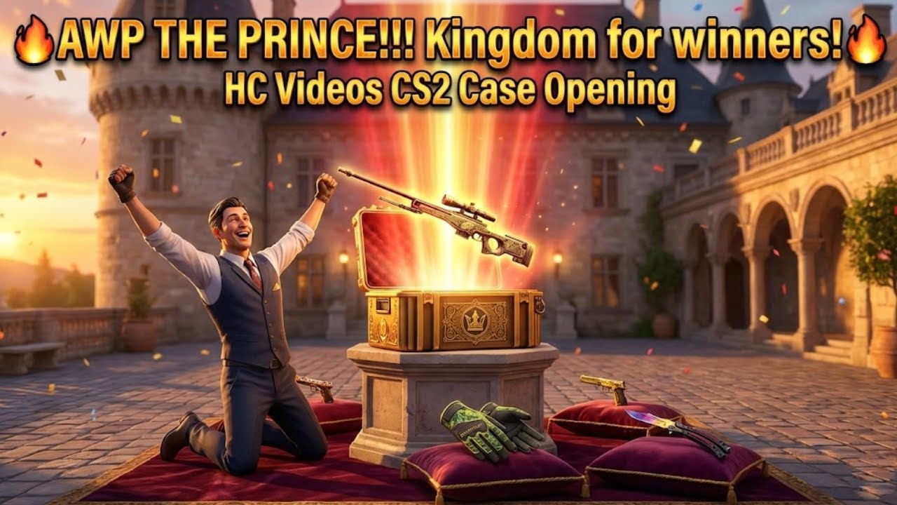 🔥AWP THE PRINCE!!! Kingdom for winners!🔥 HC Videos CS2 Case Opening