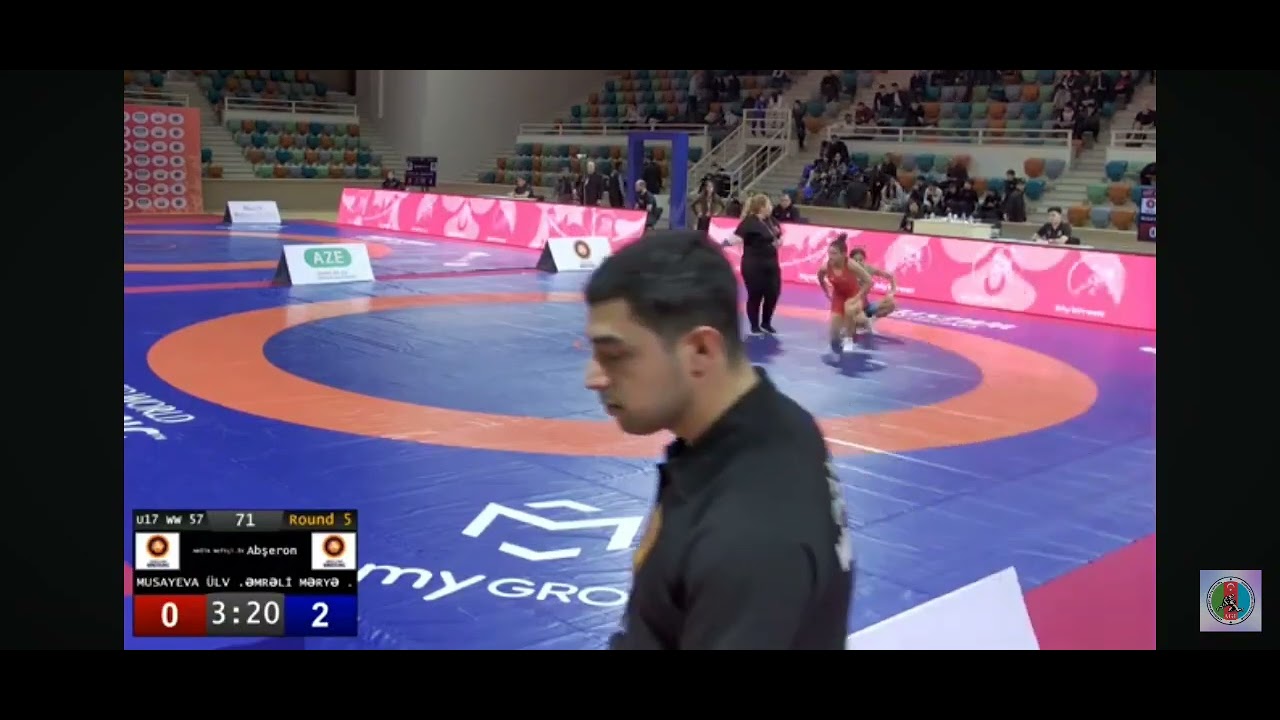 Champion! Maryam Amrali Wins the U-17 Girls Wrestling Final 🏆🔥
