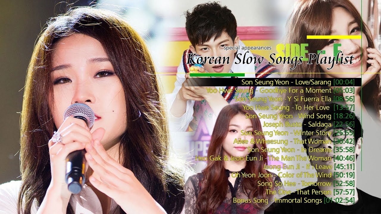 Korean Slow Songs Playlist with Lyrics - Side E : Special Appearances