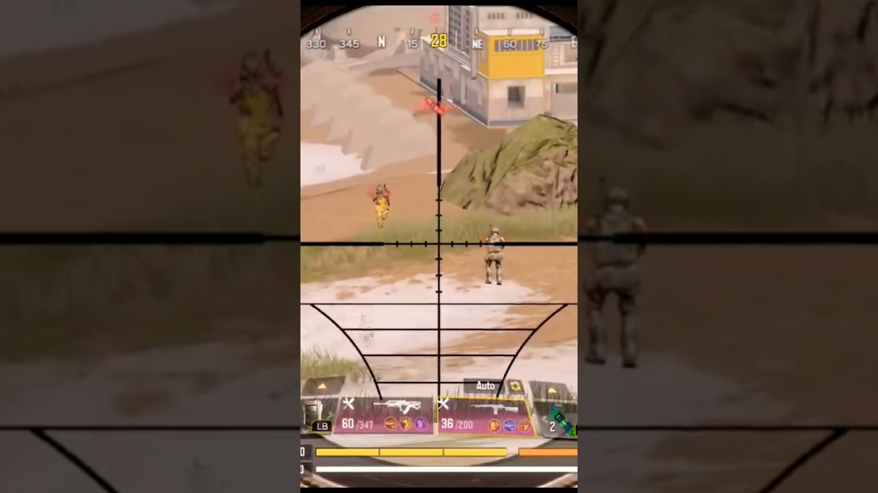 4 BOTS & A ROCKET LAUNCHER VS SNIPER #uravggamer868 #shorts #codmobileclips #codmobilegameplay