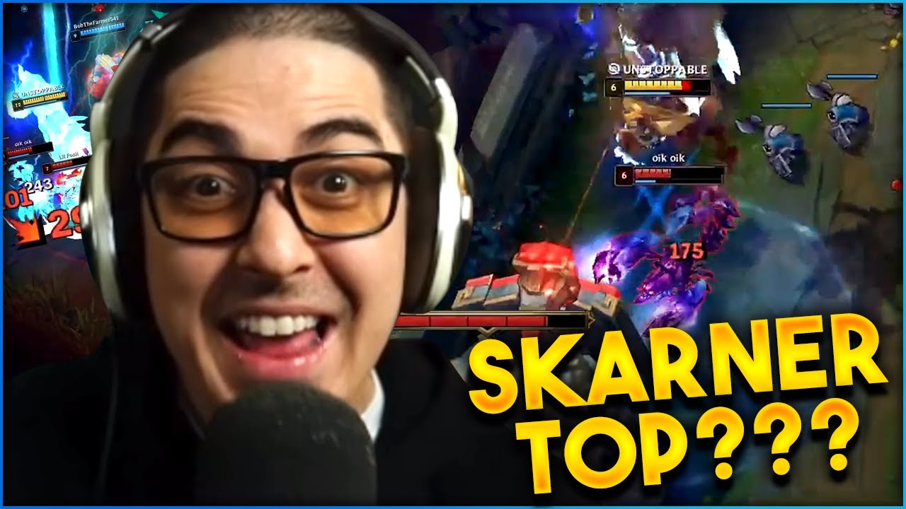 SKARNER TOP VS ME??? WHAT IS HE THINKING?? @trick