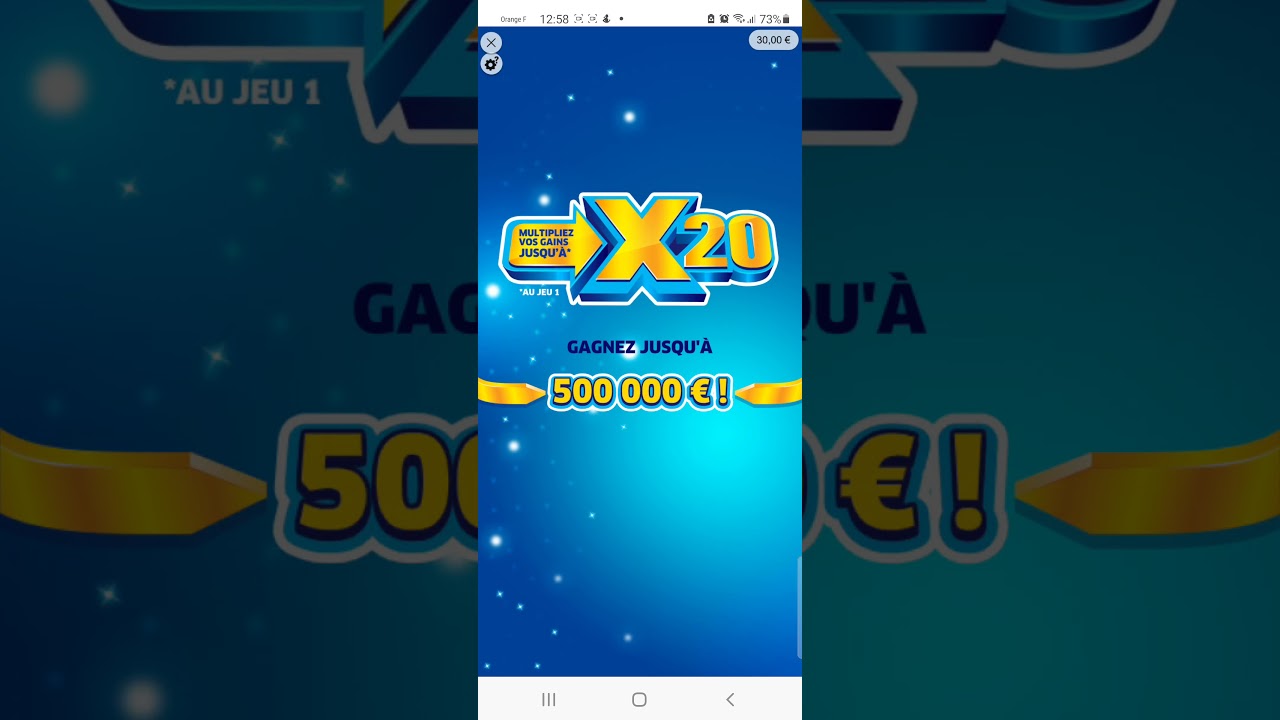 X20 fdj en ligne