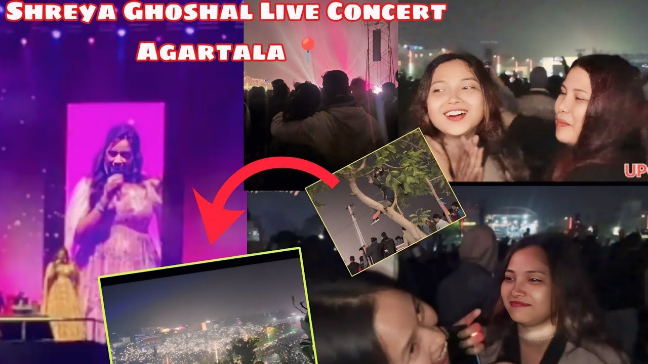 @ShreyaGhoshalOfficial in Live Concert Agartala Tripura | Promo feet 2024 Agartala
