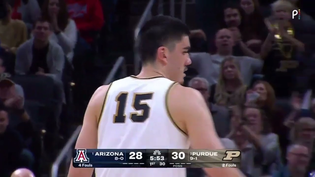 No. 3 Purdue Knocks off No. 1 Arizona 92-84 (Dec. 16, 2023)