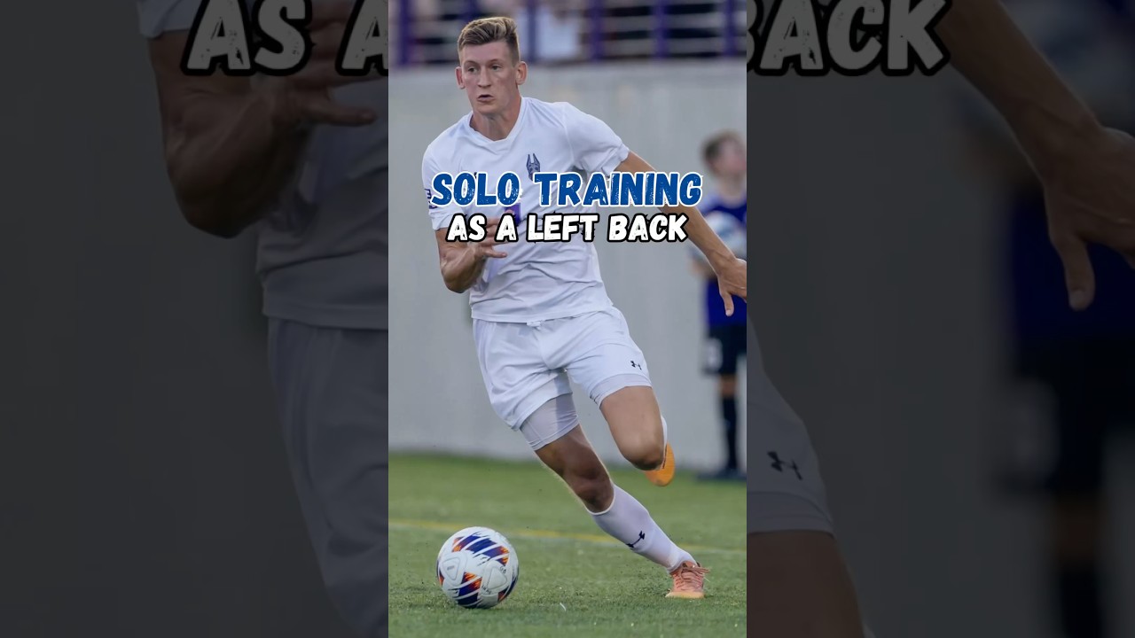 Solo Training As A Left Back #footballshorts #leftback #soccertraining #soccershorts #football