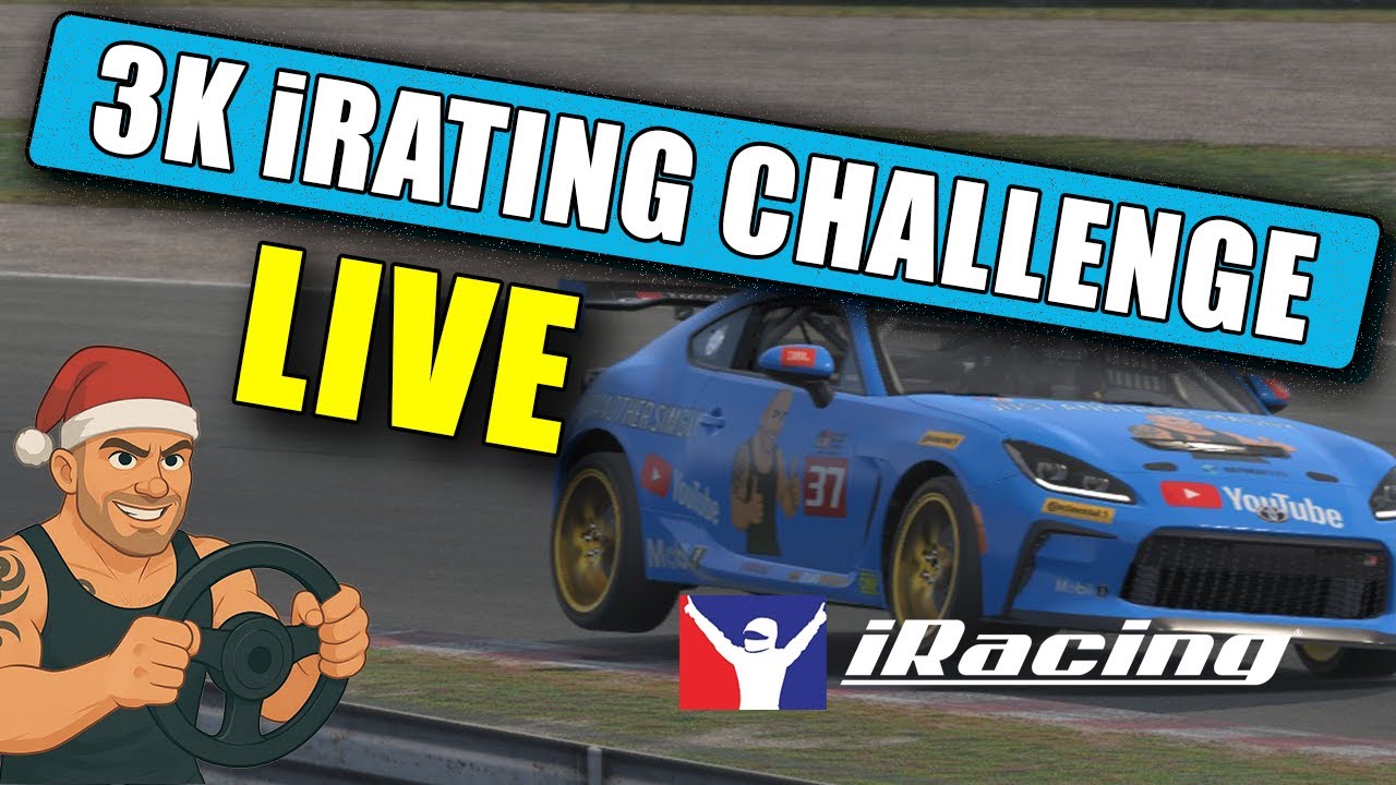 My iRacing Challenge 3K In 3 Months. It Starts NOW!