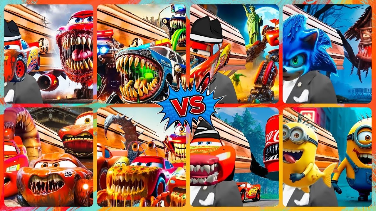 8 Monsters EXE Challenge - Spinning Wheel 72  Tiles Hop EDM Rush