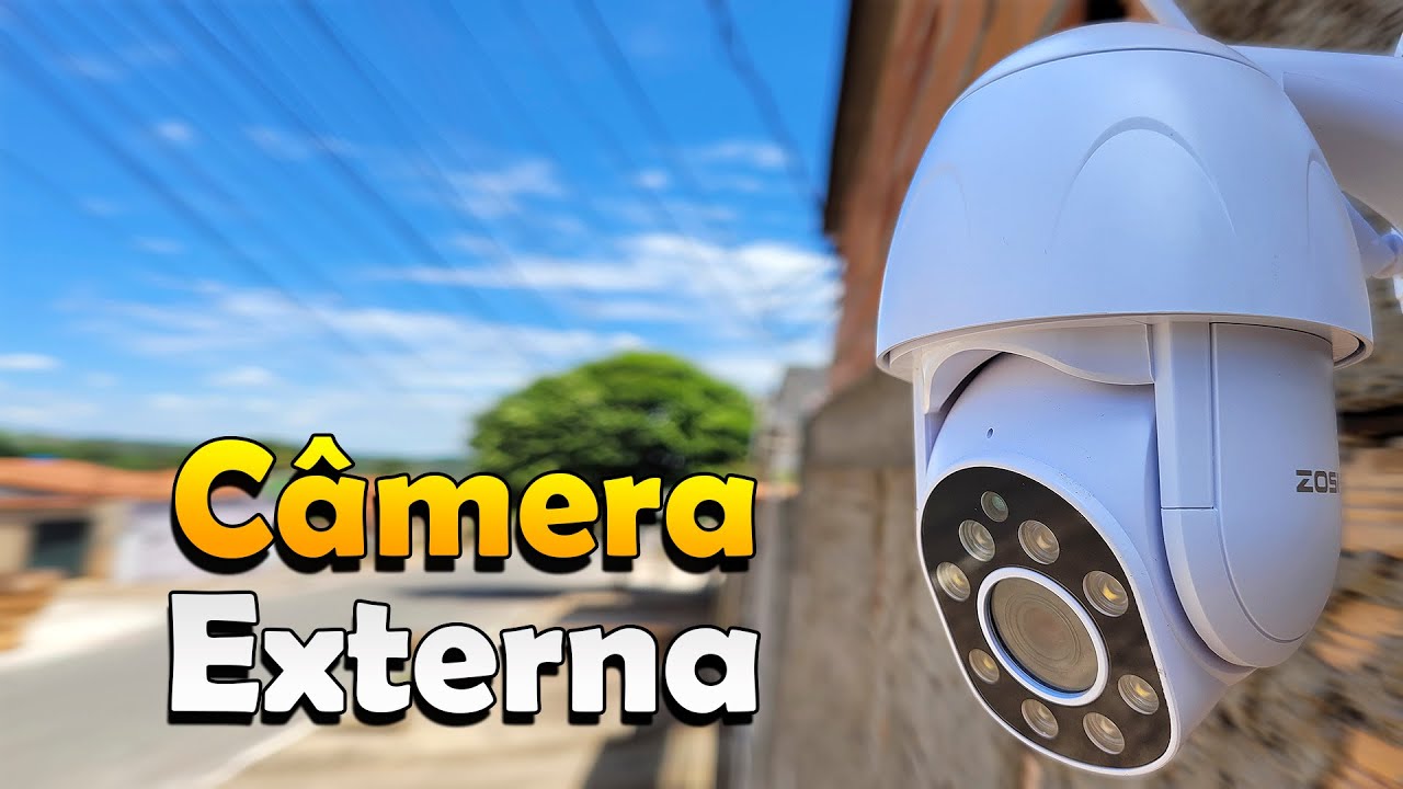 CAMERA IP ZOSI OUTDOOR YCC365 PLUS TESTE E CONFIGURAÇÃO