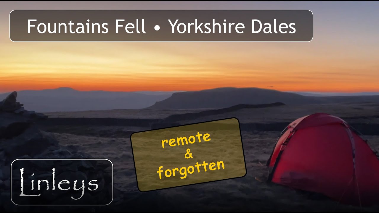Fountains Fell • Stunning Summit Camp • Bonus peak after the Yorkshire 3 Three Peaks challenge