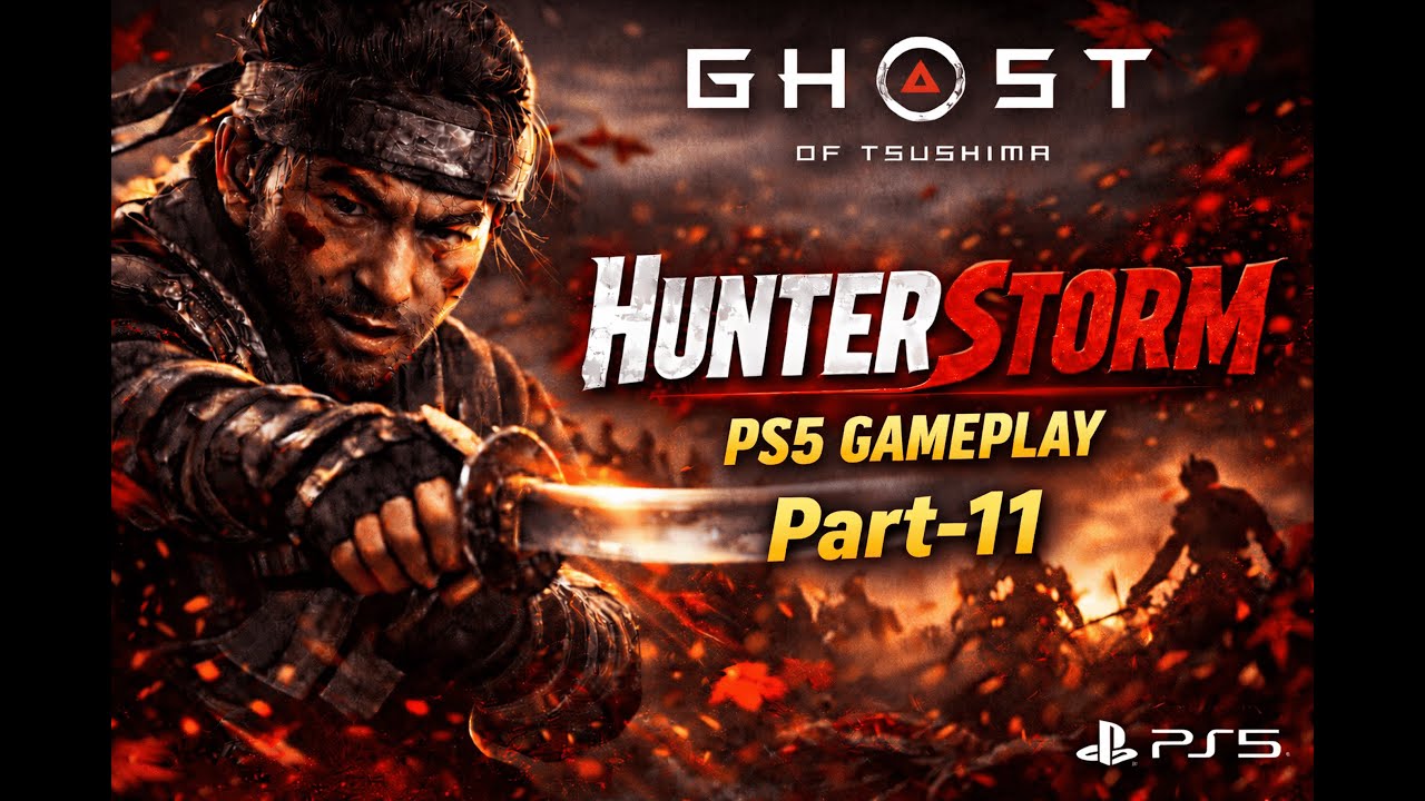 Ghost of Tsushima | HunterStorm | PS5 Gameplay Part 11 🗡️ 🗡️ 🗡️  