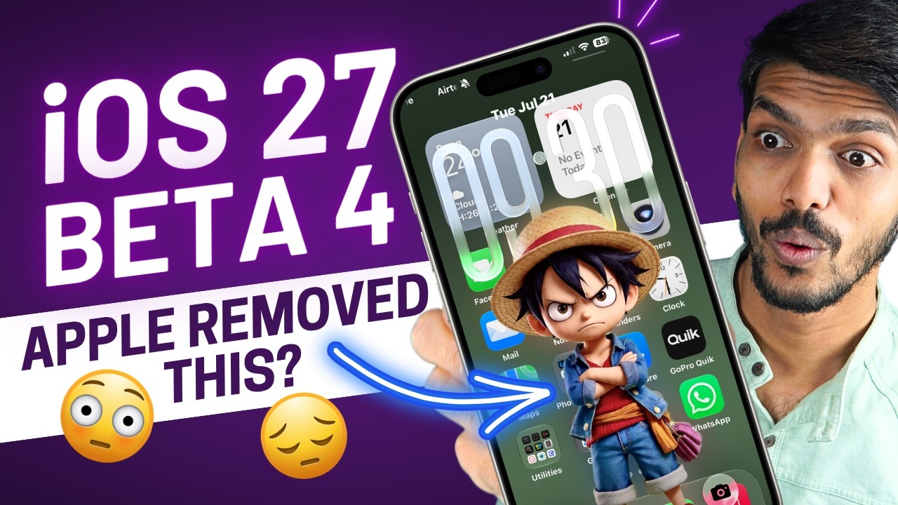 iOS 27 Beta 4 Released, What's Changed?