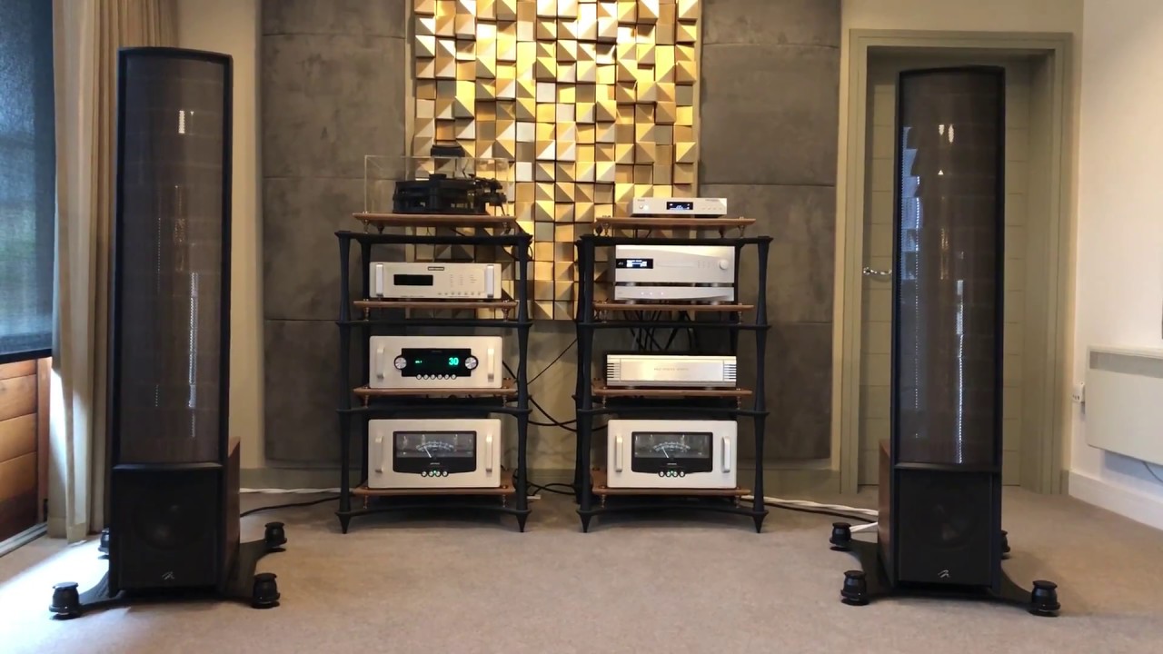 Audio Research Reference 160M Amps With dCS Rossini and Martin Logan 11A's