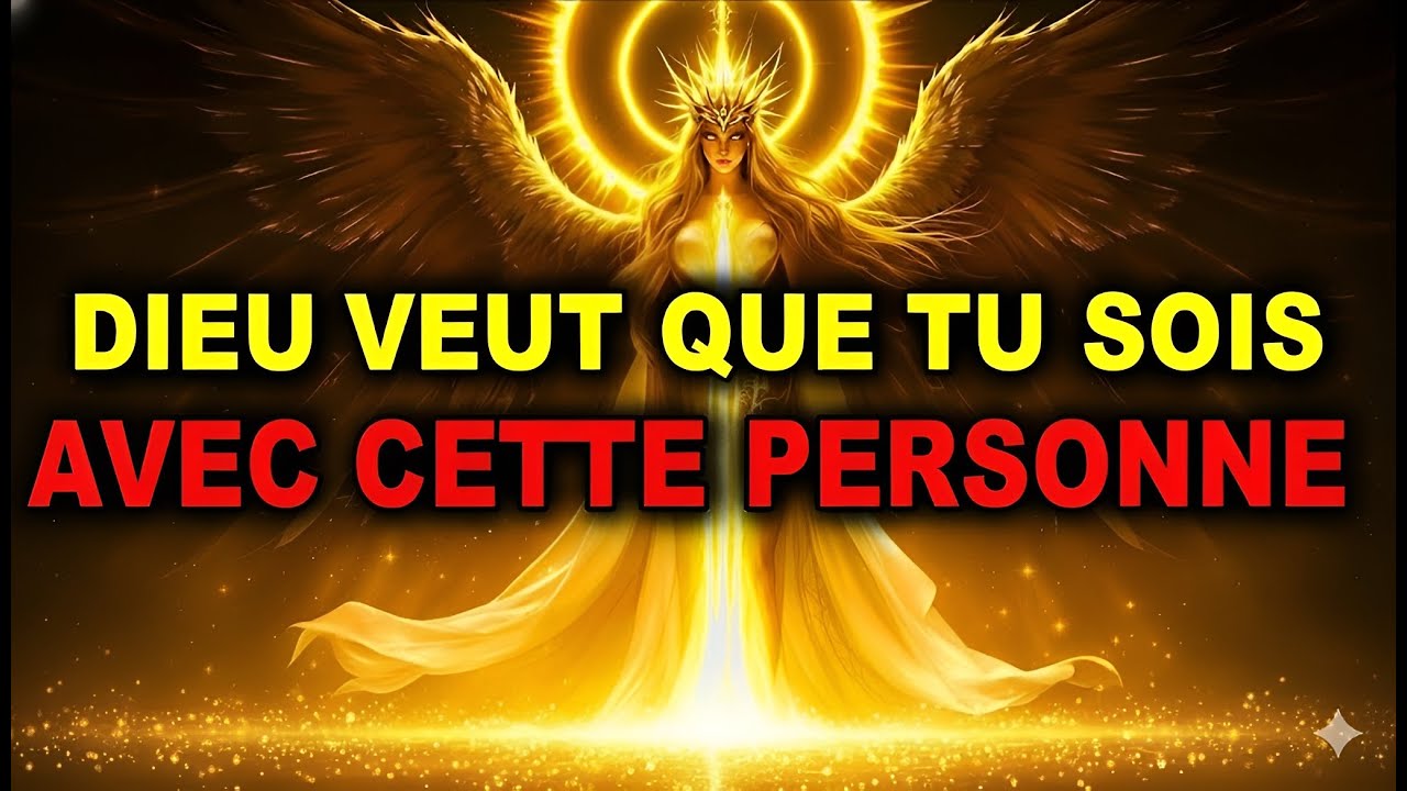 ÉLUS, DIEU VEUT QUE VOUS SOYEZ AVEC CETTE PERSONNE — LE NOM VA VOUS CHOQUER !