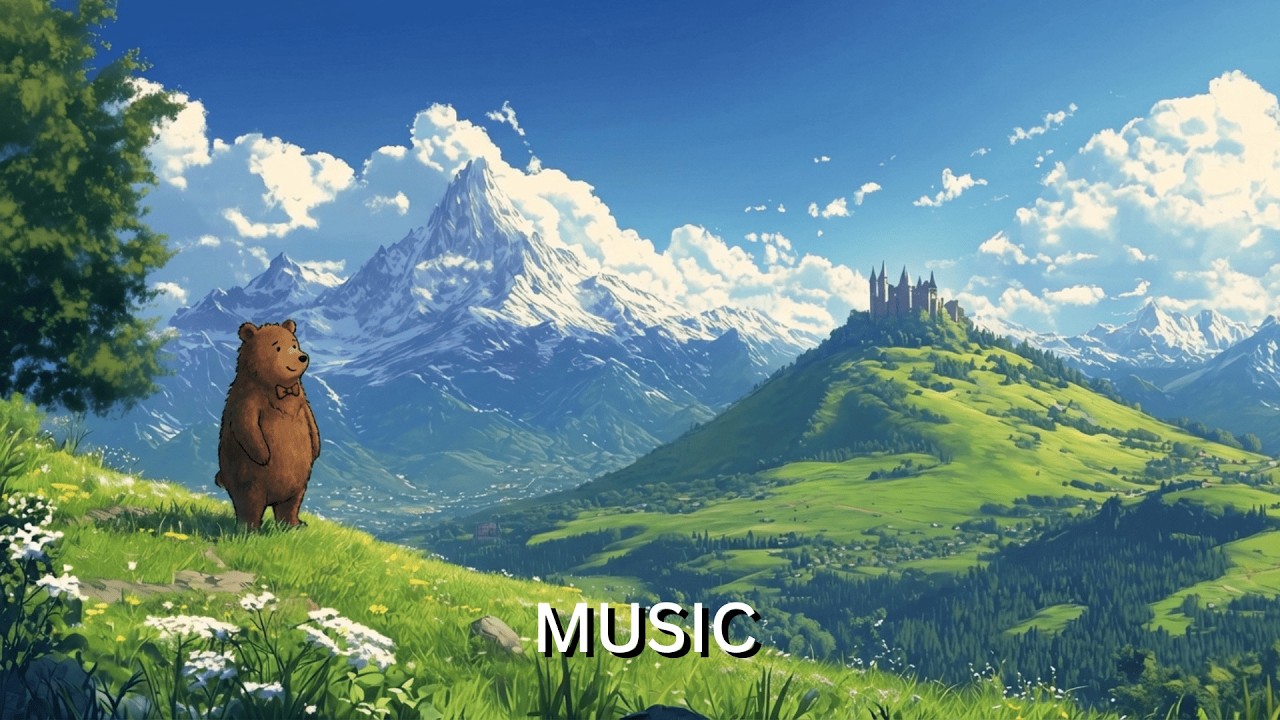 High Above the World 🏔️ Mountain Ambient Music for Study & Deep Rest