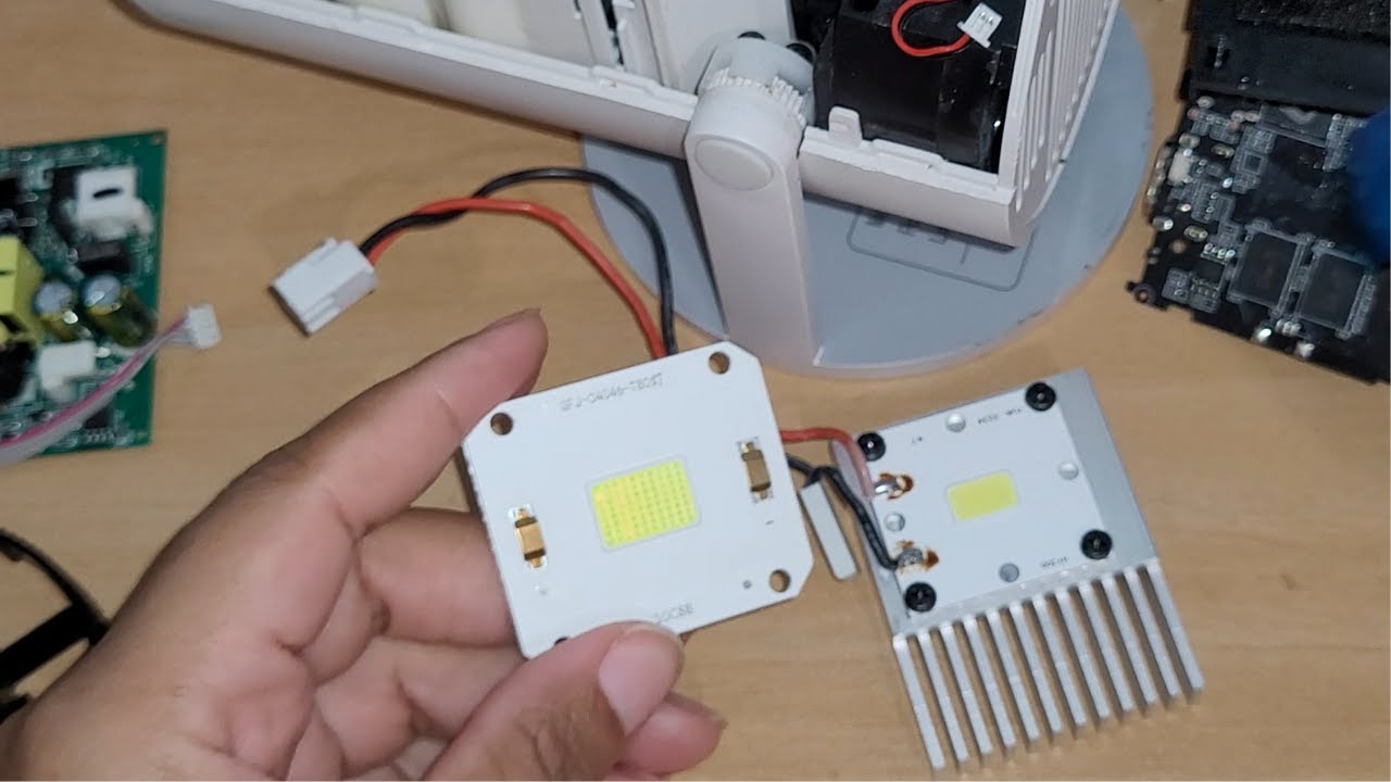 como trocar o led do projetor hy300