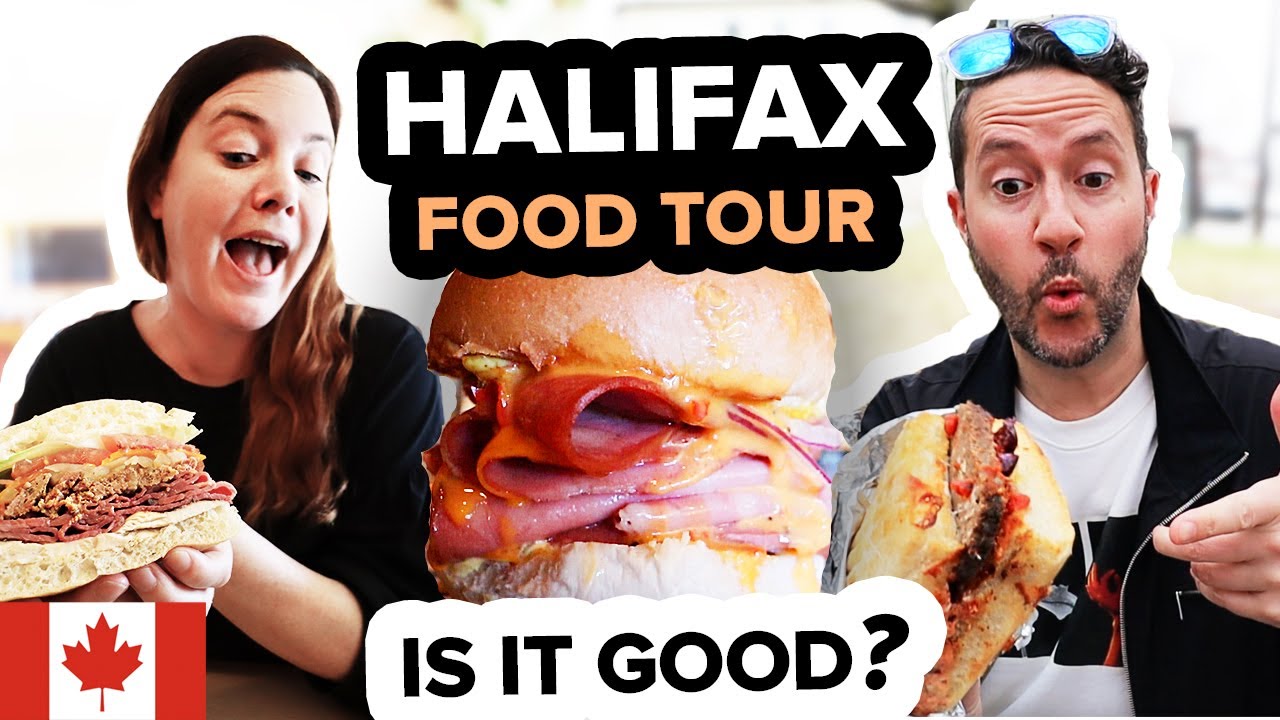 WHERE TO EAT IN HALIFAX. Mouth Watering Sandwich Tour in Halifax. Best Food in Nova Scotia Canada 🇨🇦