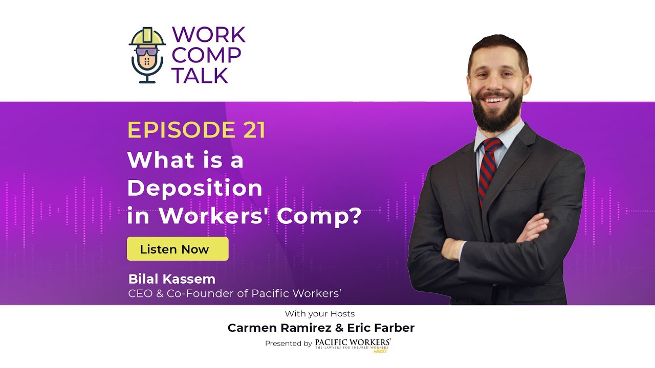 Episode 21 - What is a deposition in Workers' Comp?
