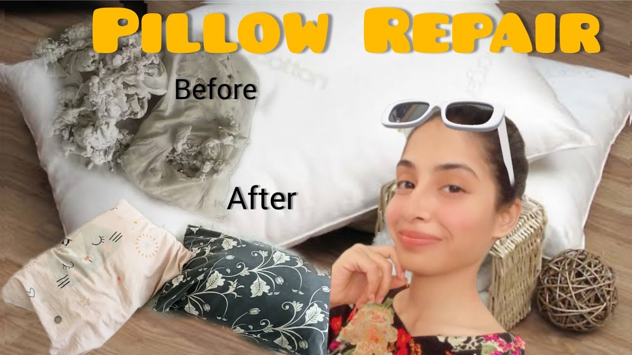 How to make a pillow | old pillow Repair 🤌👑🫀
