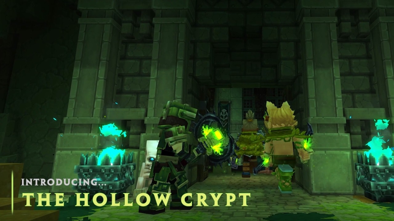 Runeteria Hytale MMO-Style Dungeon - The Hollow Crypt