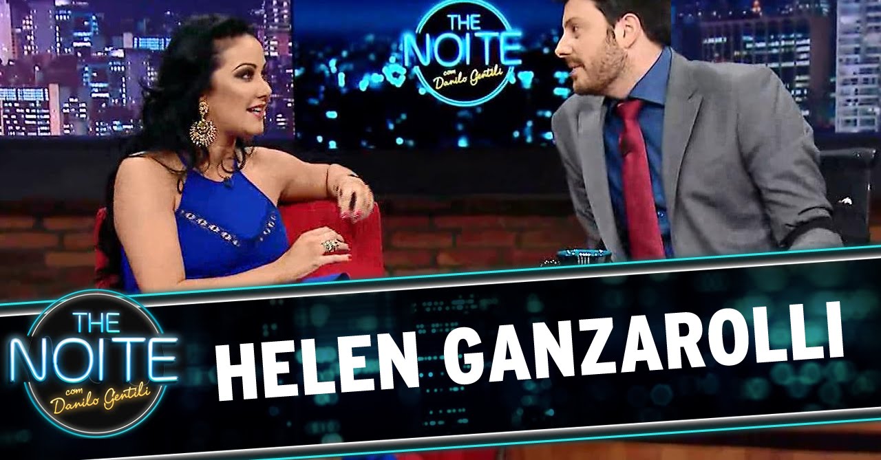 The Noite 30/07/14 (parte 1) - Entrevista com Helen Ganzarolli