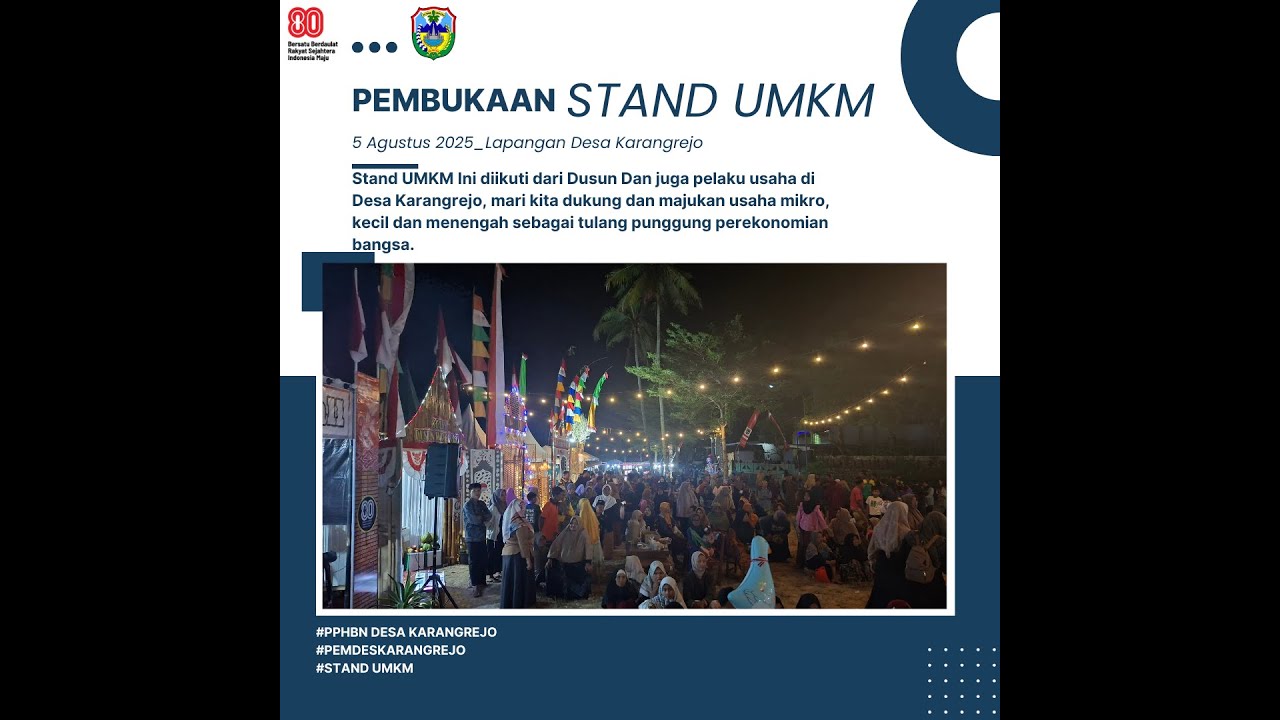LIVE🔴MALAM KEDUA PENAMPILAN KESENIAN_Gebyar Kemerdekaan_PPHBN DESA KARANGREJO