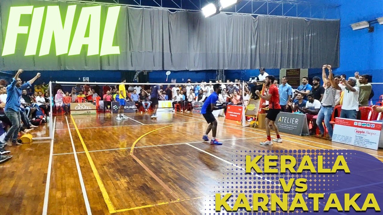 Beary's Cup Final | Kerala vs Karnataka , Kollam Vinod and Hari VS Prasanth and Sahasra Open Doubles